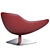 Modern Meredith Swivel Armchair 3D Model 3D model small image 1