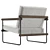 Ross Lounge Chair, Modern Design 3D model small image 4