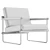 Ross Lounge Chair, Modern Design 3D model small image 6