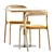 Stylish Neva Chairs, Briscola Table 3D model small image 3