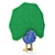 Plush Peacock Toy 3D model small image 5