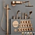 Gessi ORIGINI Bathroom Faucet Set 3D model small image 5