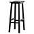 Sedate Bar Stool by Cosmo 3D model small image 3