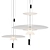 Elegant Modern Skylar Sculpture 3D model small image 1