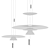 Elegant Modern Skylar Sculpture 3D model small image 2