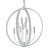 Sleek 12-Light Chandelier - Modern 3D model small image 2