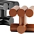 Movimento ITAEWON Stool, Contemporary Design 3D model small image 3