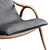 Modern Scandinavian FH429 Chair Design 3D model small image 2