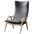 Modern Scandinavian FH429 Chair Design 3D model small image 6