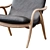 Modern Scandinavian FH429 Chair Design 3D model small image 7