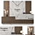 Modern Reception Desk Office Furniture 3D model small image 1
