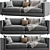 Relaxation Beacon: Unwind Sofa 3D model small image 1