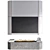 Corona Vray TV Wall Model 3D model small image 3