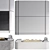 Corona Vray TV Wall Model 3D model small image 5