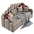 Bambini Kids Bed: 900*1900 Dimensions 3D model small image 4