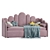 Bambini Kids Bed Frame 3D model small image 4