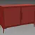 Handcrafted Modern Buffet with Platan Veneer 3D model small image 5