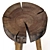  Rustic Stump Stool from 3D.archive 3D model small image 3