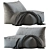 Modern Gart Ginosa Armchair Design 3D model small image 1