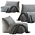 Modern Gart Ginosa Armchair Design 3D model small image 3