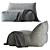 Modern Gart Ginosa Armchair Design 3D model small image 4