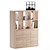 KALLAX Shelving Unit 6 Inserts 3D model small image 1