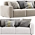 Arflex Marechiaro Modern Sofa 3D Model 3D model small image 6