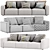 Arflex Marechiaro Modern Sofa 3D Model 3D model small image 7