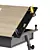 Adjustable Drawing Table with Chair 3D model small image 2