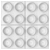 3D Gypsum Rings Wall Panel 3D model small image 6