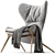 Contemporary Cassina Armchair 2016 3D model small image 6