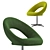 Modern Artifort Nina Chair 3D model small image 1