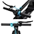 Blaupunkt ESC808 Folded Electric Scooter 3D model small image 4