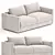 Luxury Modern Beaumont Sofa Set 3D model small image 1