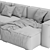 Contemporary Mags Soft 3-Seat Sofa 3D model small image 5