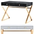 Adjustable Desk Koura, Color Variants 3D model small image 1