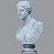 Venus De Milo Goddess Bust 3D model small image 6