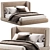 Luxury Modern Virgin Bed by Misura Emme 3D model small image 1