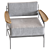 Elegant Boston Lounge Chair 3D model small image 9