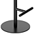 Modern Bar Stool "TABOU" 750mm 3D model small image 3