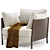 Minotti Shelley Armchair: Color Options 3D model small image 4