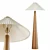 Nora Floor Lamp: Modern Elegance 3D model small image 1