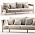 Modern Kinuta N-S01 Furniture Design 3D model small image 1