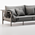 Modern Kinuta N-S01 Furniture Design 3D model small image 5