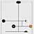Modern Designer Lamp Collection 3D model small image 2