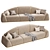  Kimberli 2017 Sofa Set 3D model small image 2