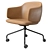 Organic Elegance Dwell Armchair 3D model small image 1