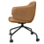 Organic Elegance Dwell Armchair 3D model small image 2