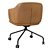 Organic Elegance Dwell Armchair 3D model small image 3