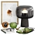 Deluxe Decor Set: Garmin, Vitra, Blu Dot 3D model small image 1